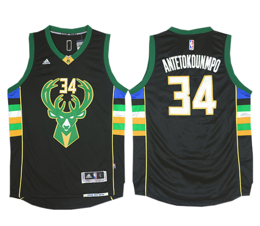Giannis Antetokounmpo, Milwaukee Bucks - Alternate - Cliquez sur l'image pour la fermer